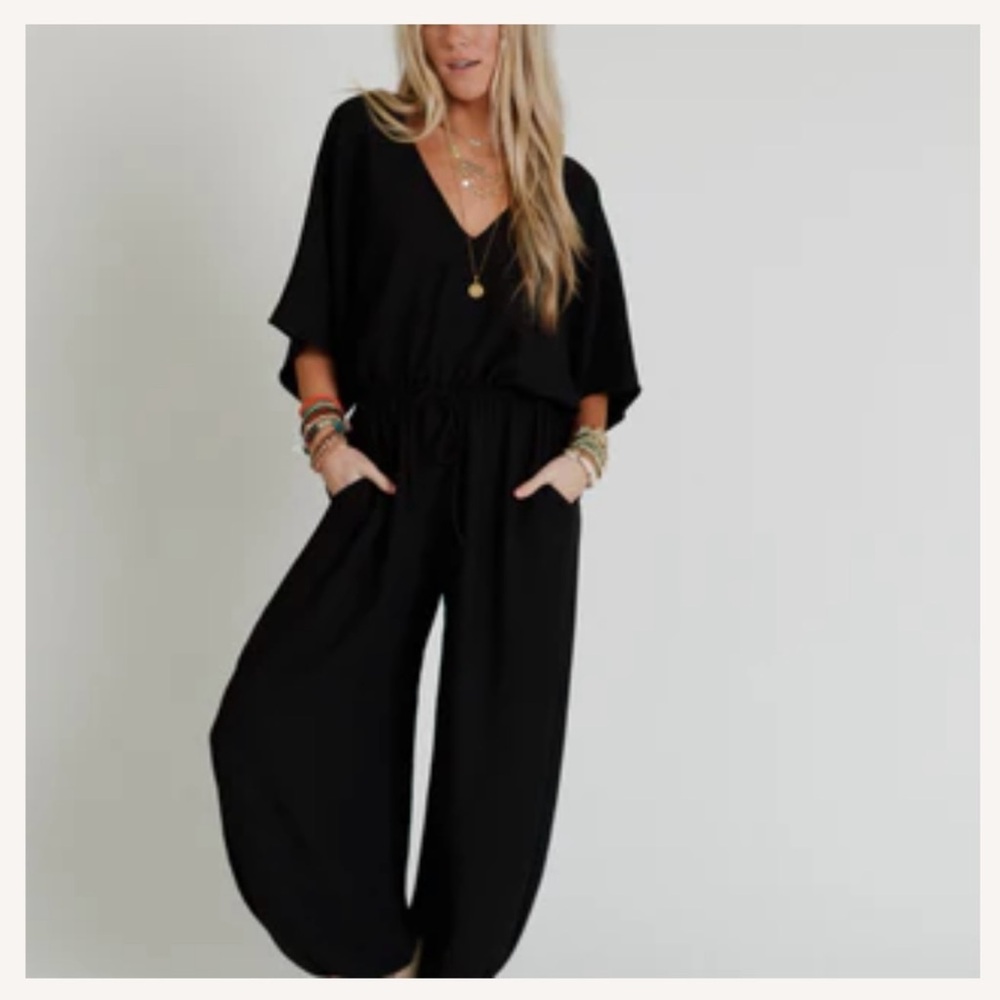 Three Bird Nest Black Jumpsuit